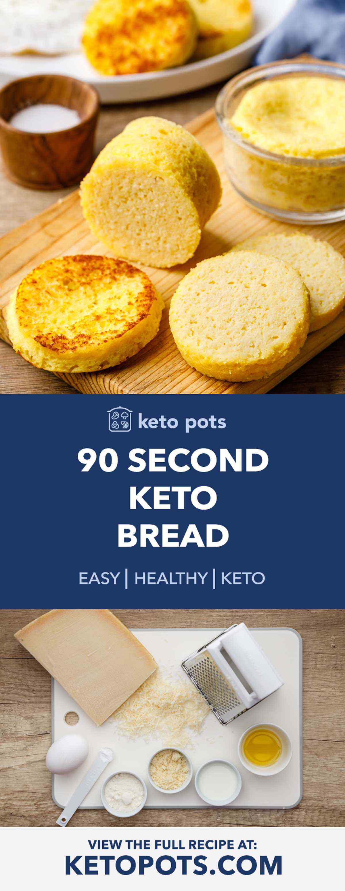 90 Second Keto Bread