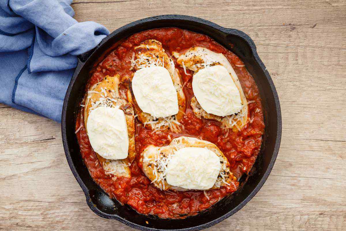 Keto Chicken Parmesan