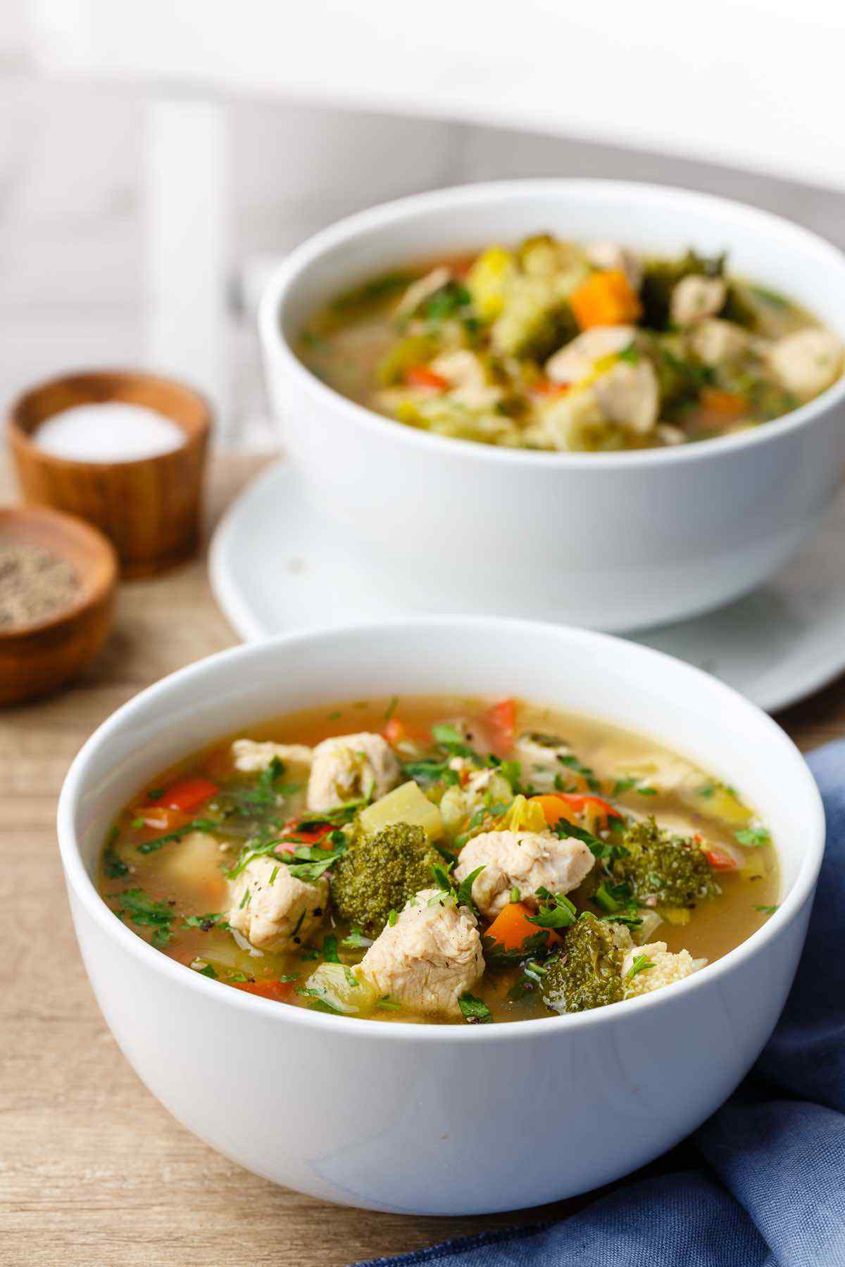 Healing Bone Broth Keto Chicken Soup (For Joint Pain and ...