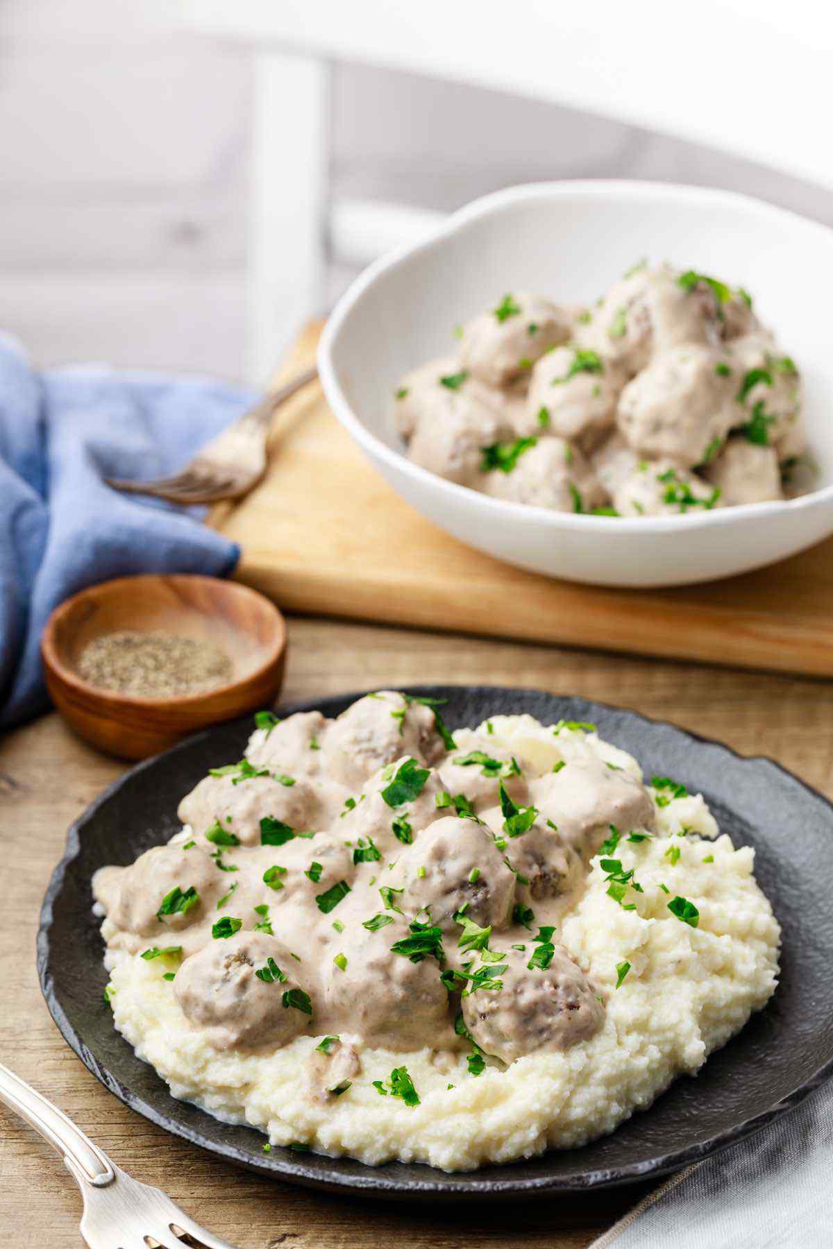 Easy Crockpot Keto Swedish Meatballs - Keto Pots