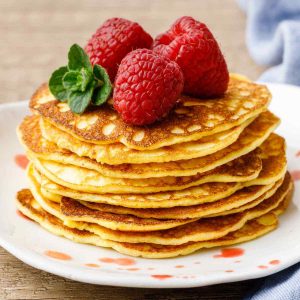 Keto Cream Cheese Pancakes