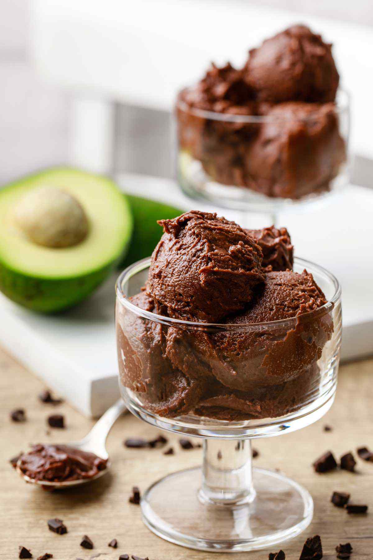 Keto Avocado Ice Cream