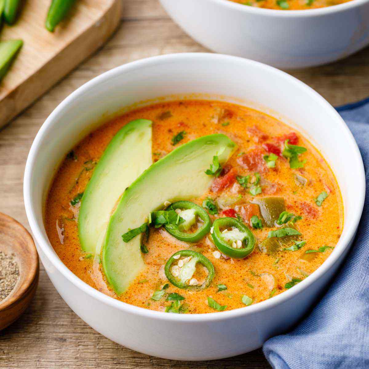 Crockpot Keto Taco Soup