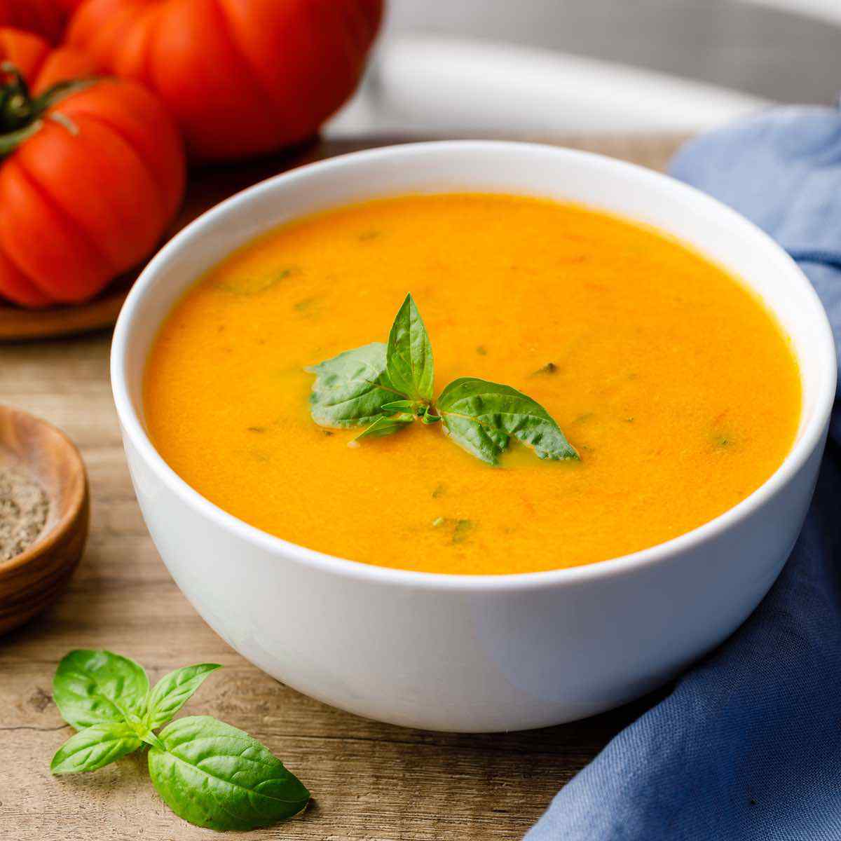 Creamy Tomato Basil Soup