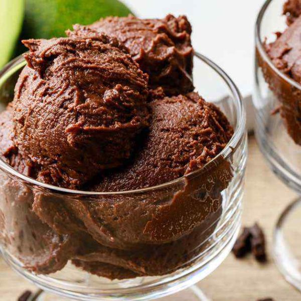 Keto Avocado Ice Cream