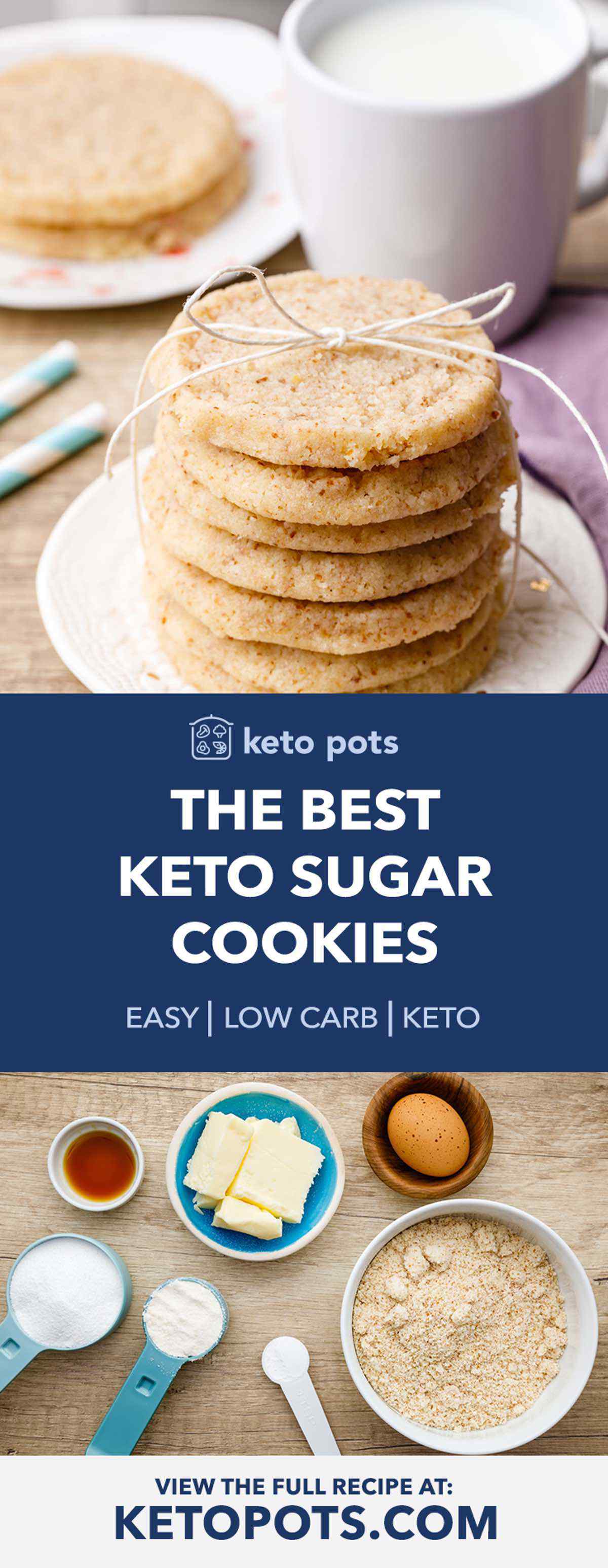 The Best Keto Sugar Cookies Ever These Are Butter Bombs Keto Pots