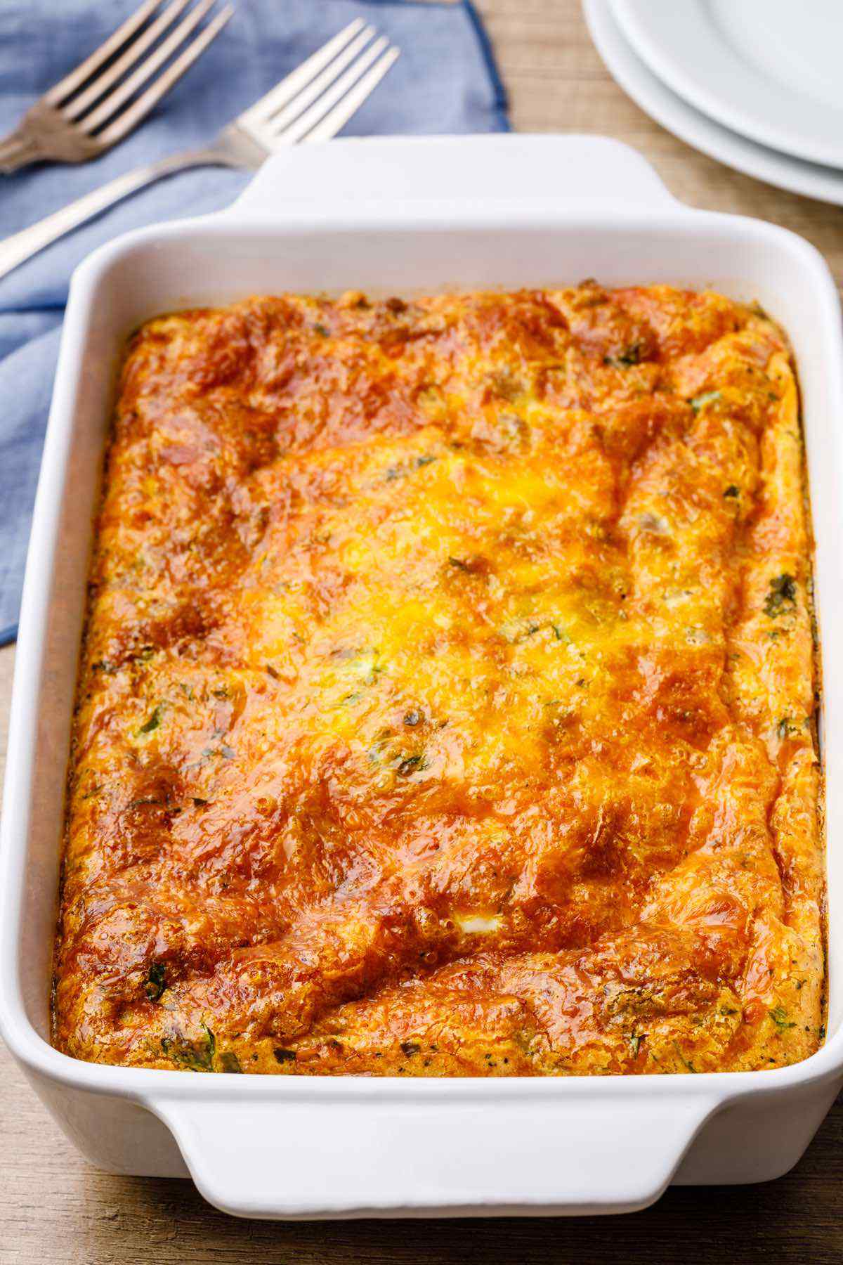 Sausage and Egg Keto Breakfast Casserole (Only 5-Ingredients!) - Keto Pots