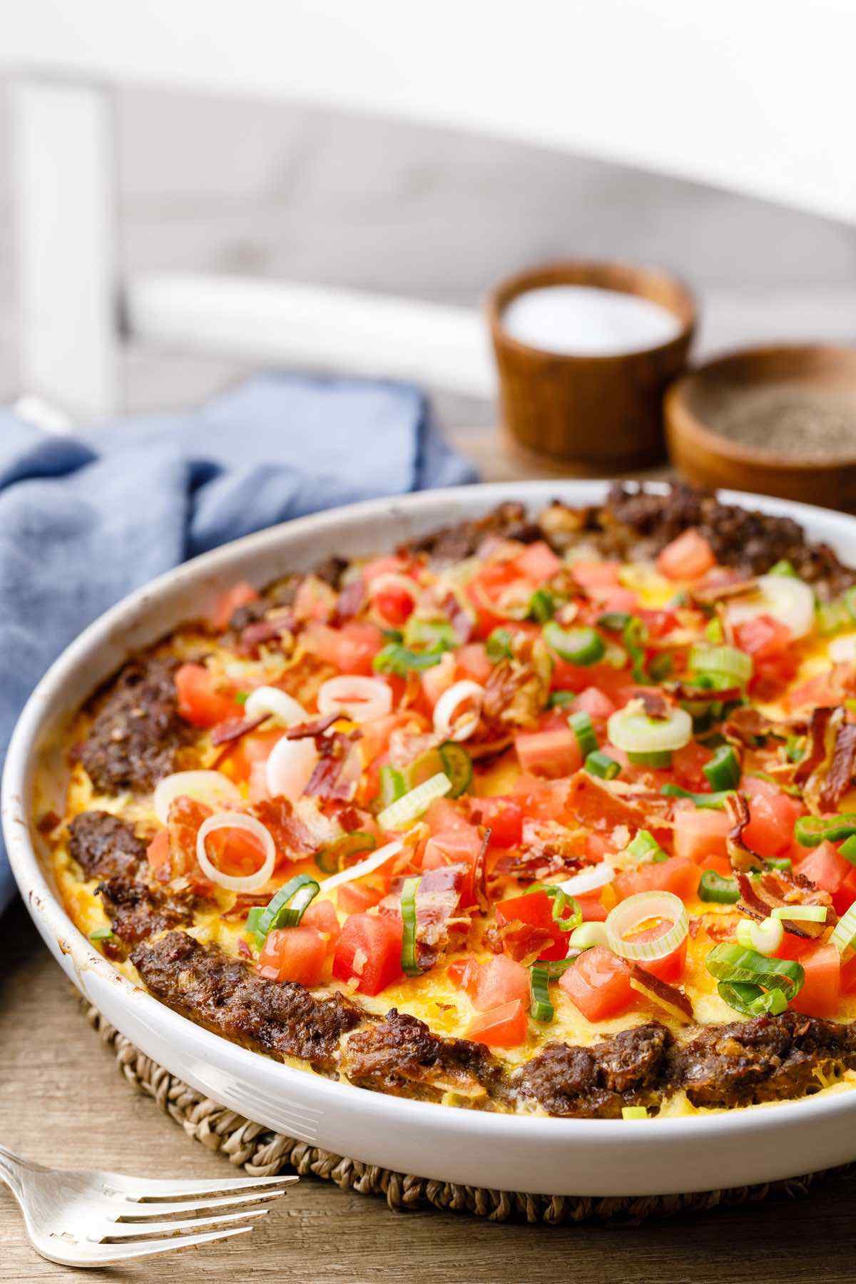 Keto Cheeseburger Casserole Recipe