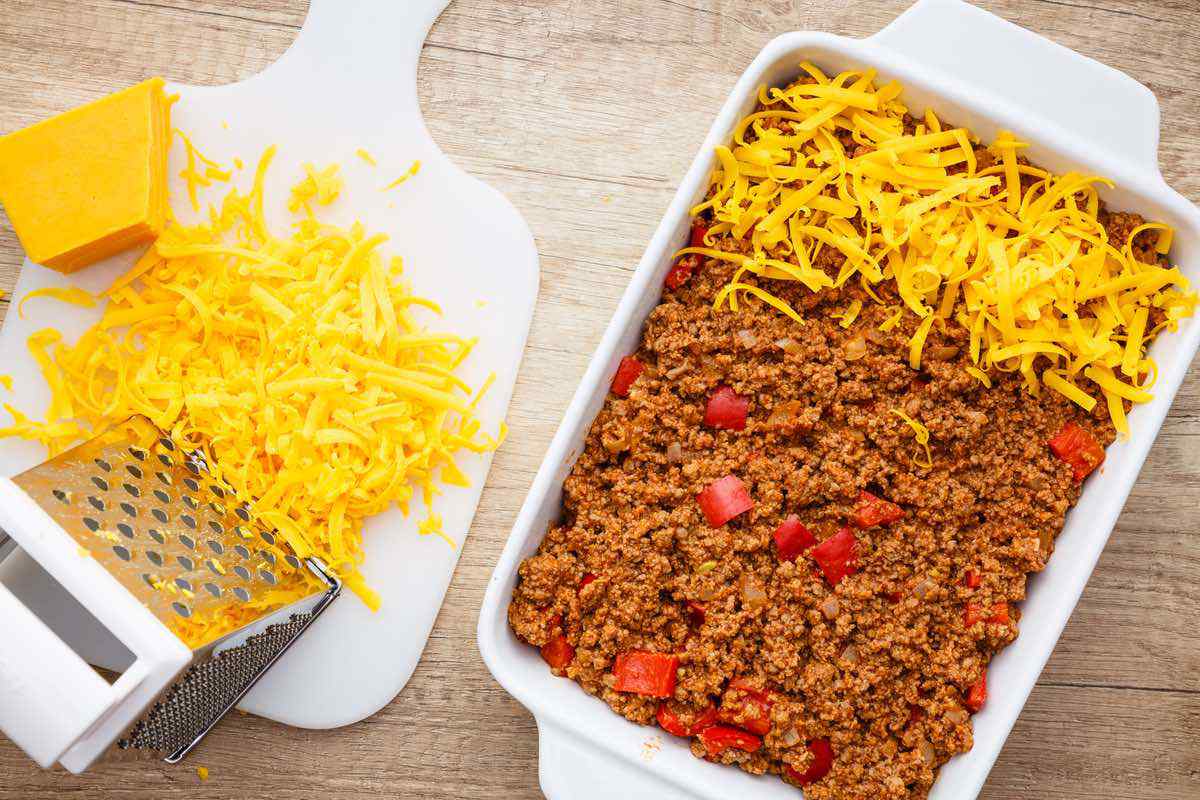 Chili Dog Keto Casserole