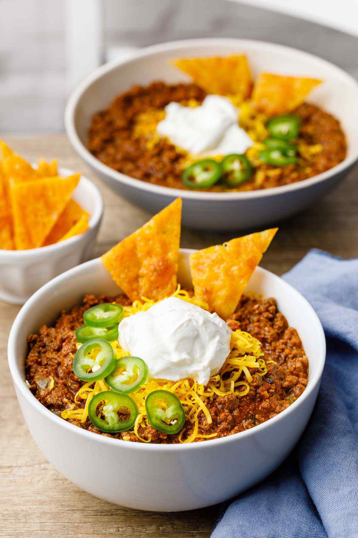 Extra Beefy Caveman Crockpot Chili