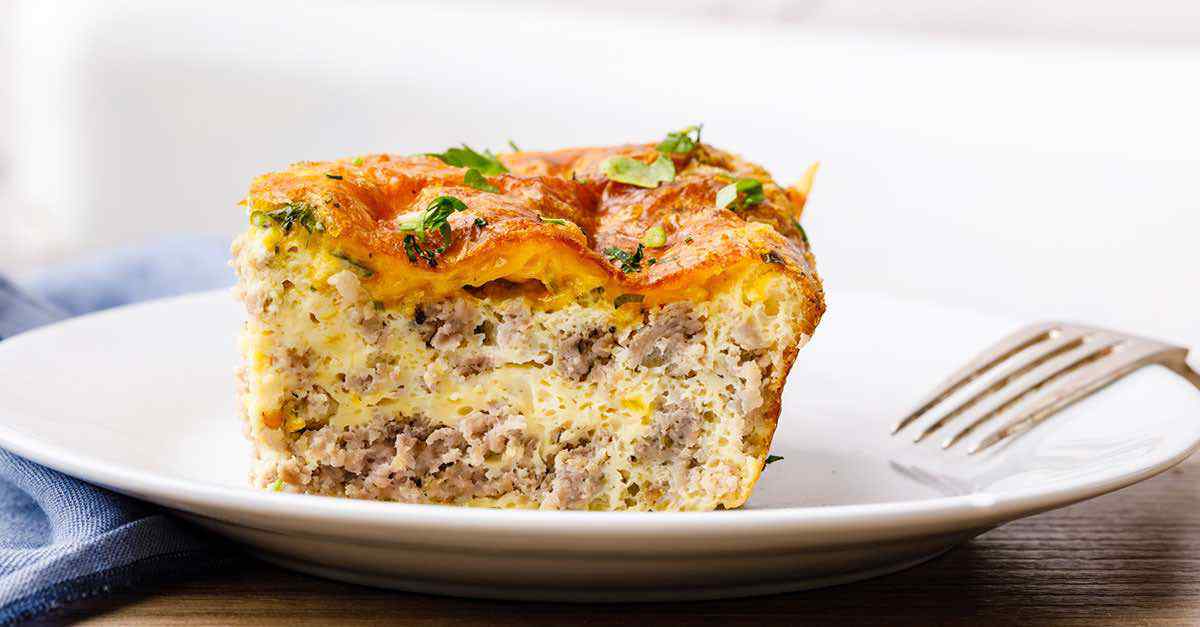 Sausage And Egg Keto Breakfast Casserole (Only 5-Ingredients!) - Keto Pots