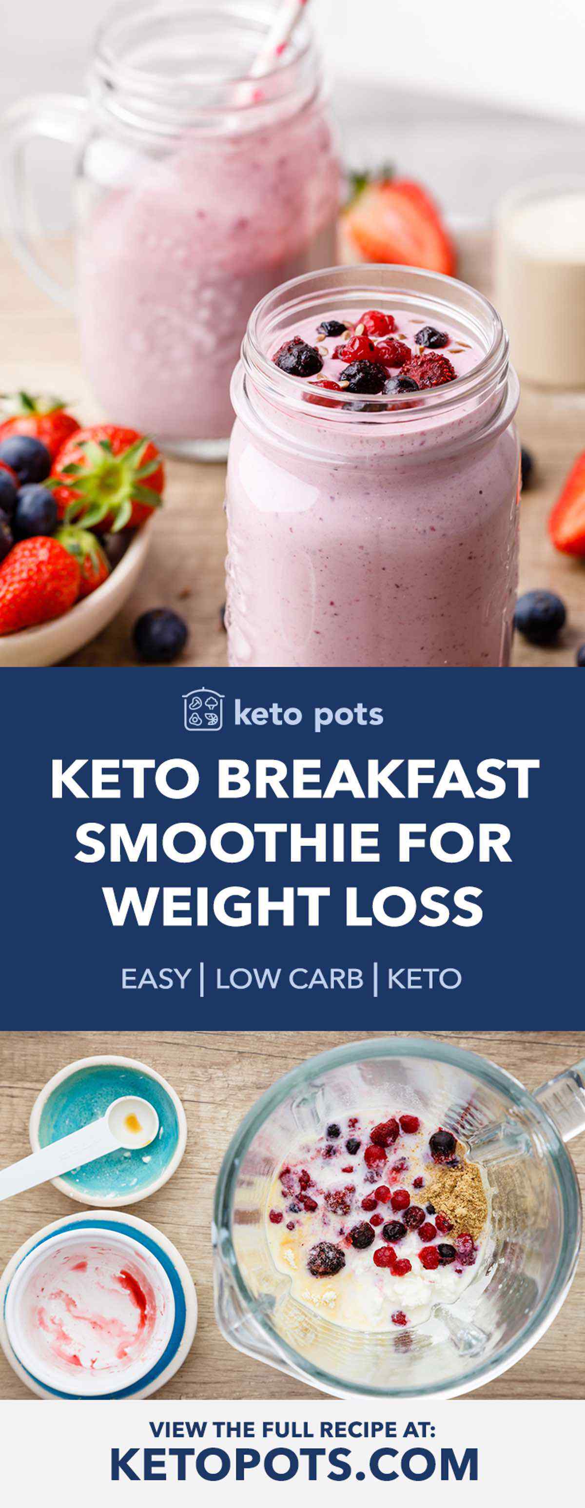 keto protein smoothie recipe