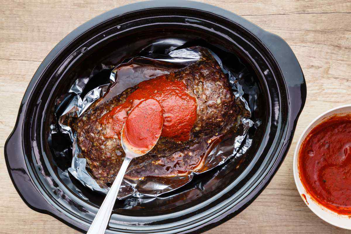 Crockpot Keto Meatloaf