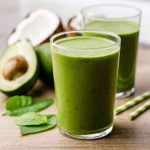 Keto Avocado Green Breakfast Smoothie