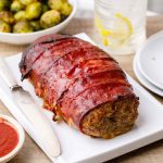 Bacon Wrapped Keto Meatloaf