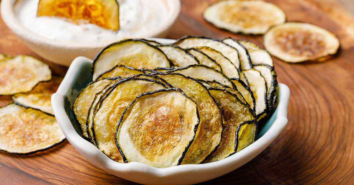 Homemade Zesty Keto Zucchini Chips (Crowd Pleaser) Keto Pots