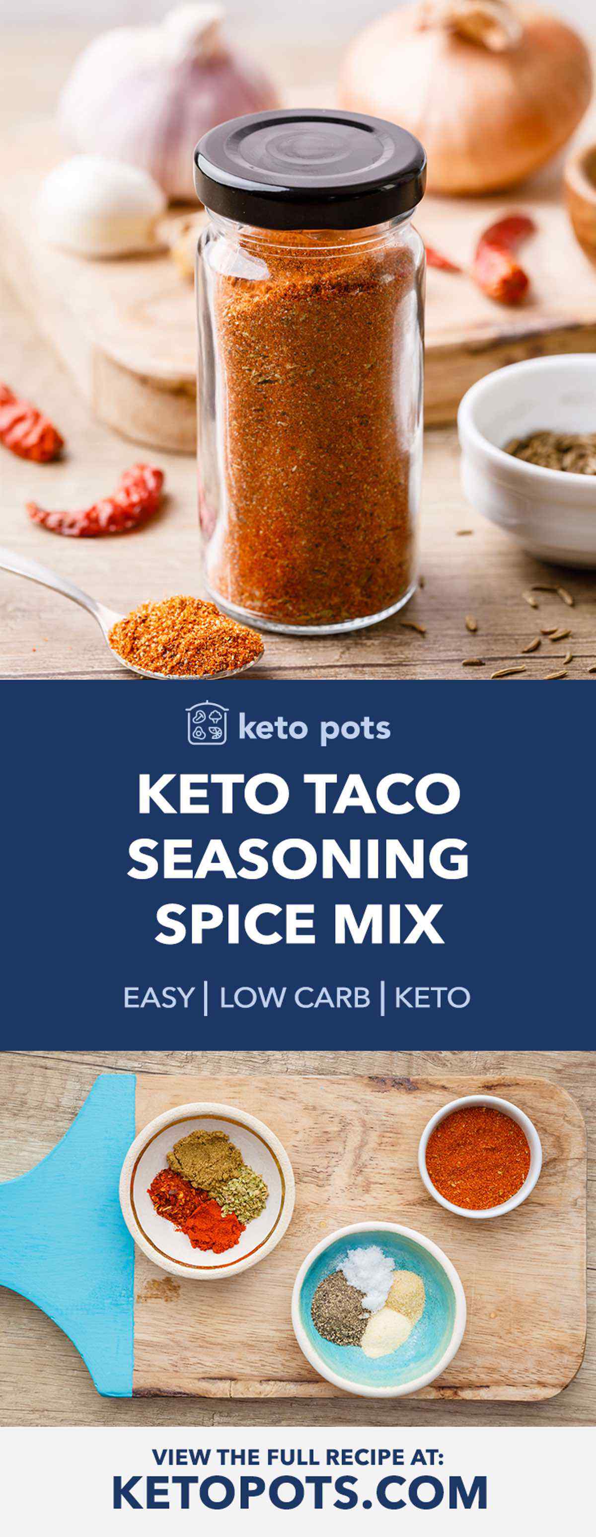 Homemade Taco Seasoning Recipe (5 Minutes!) - Wholesome Yum