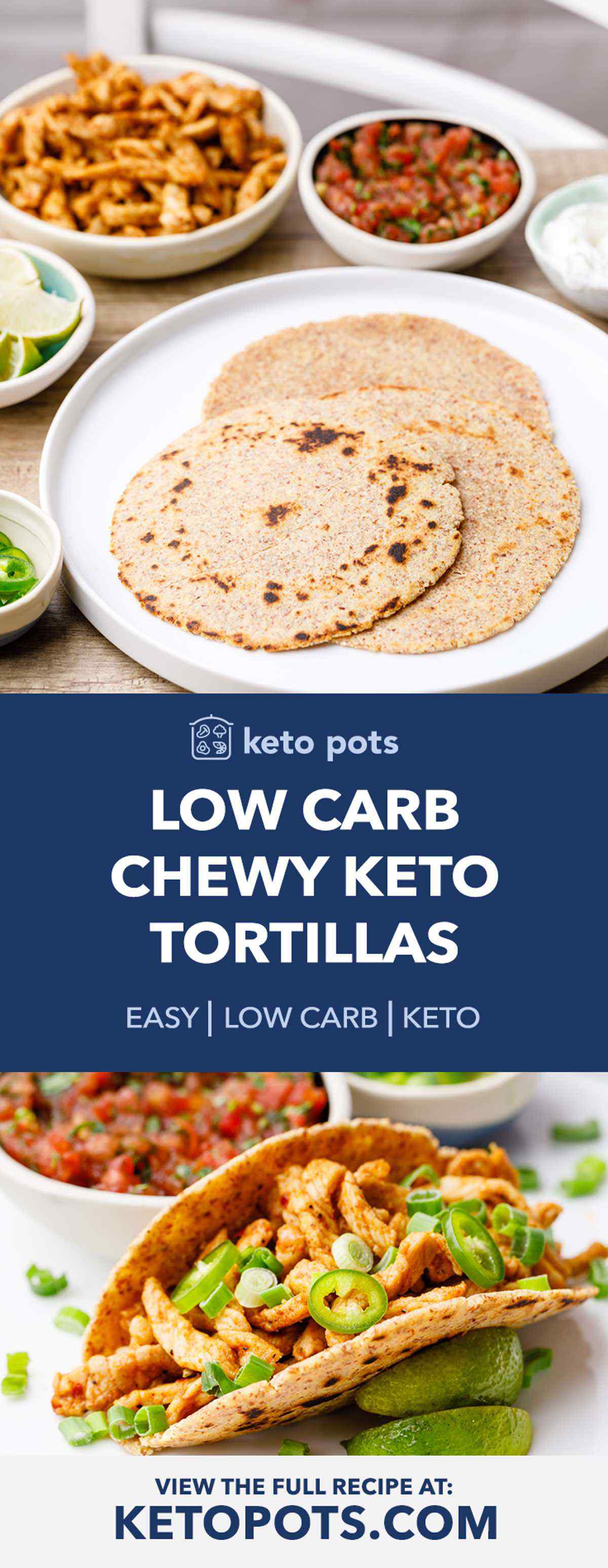 Low Carb Keto Tortillas