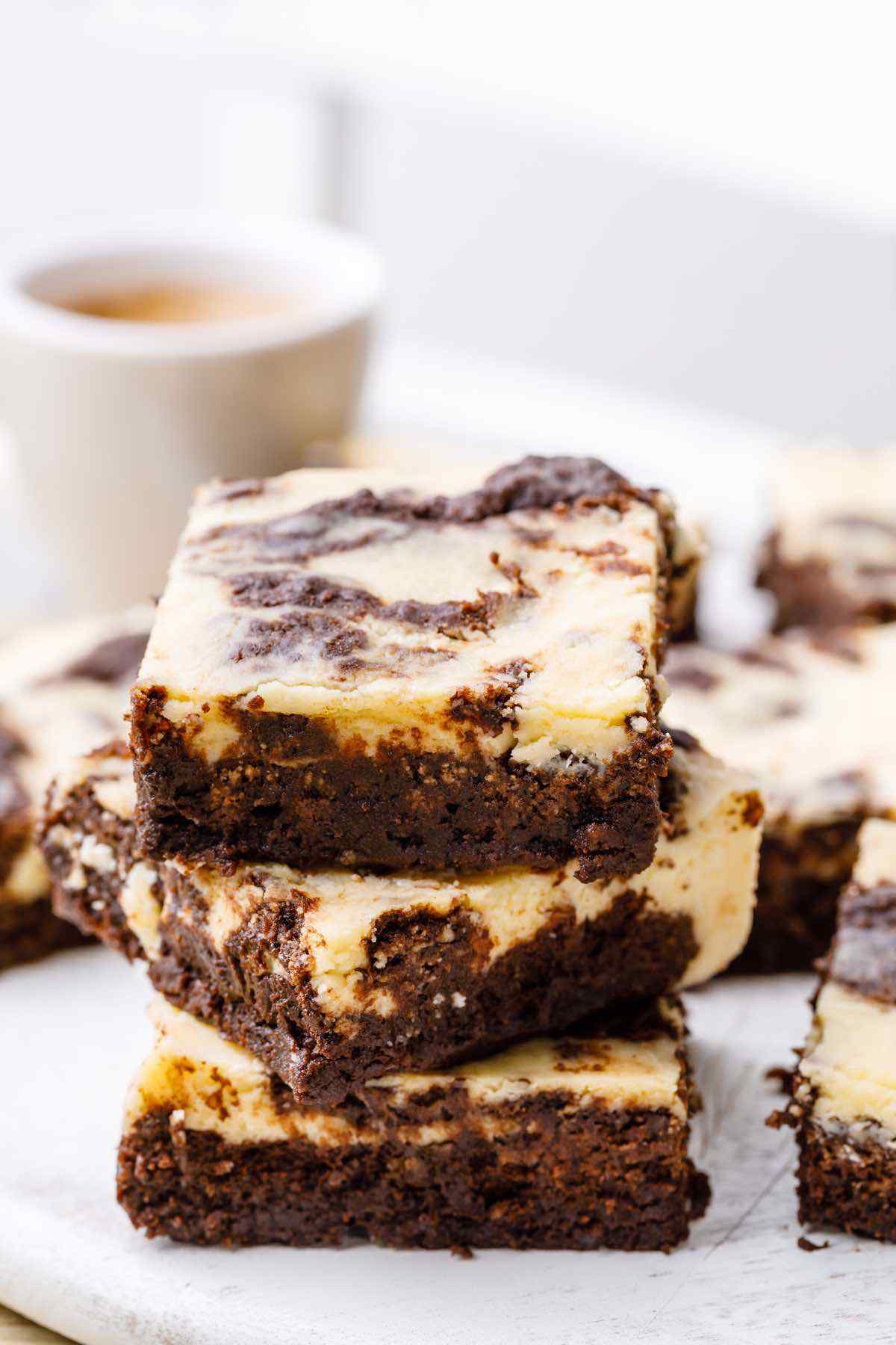 Keto Cheese Cream Brownies