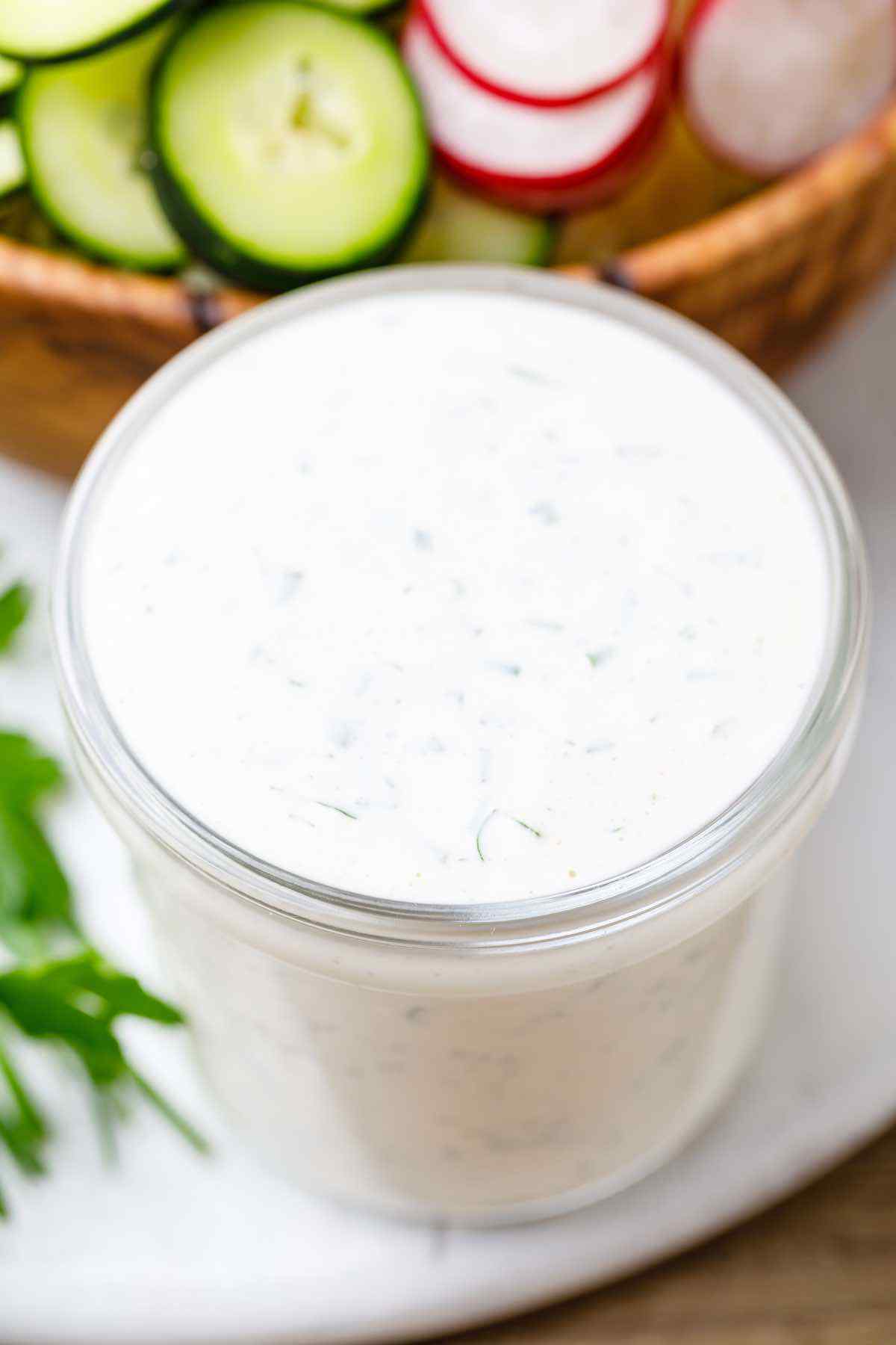 keto ranch salad dressing