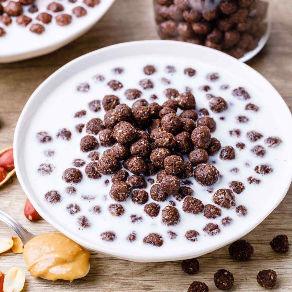 Chocolate Peanut Butter Keto Cereal (Low Carb) - Keto Pots