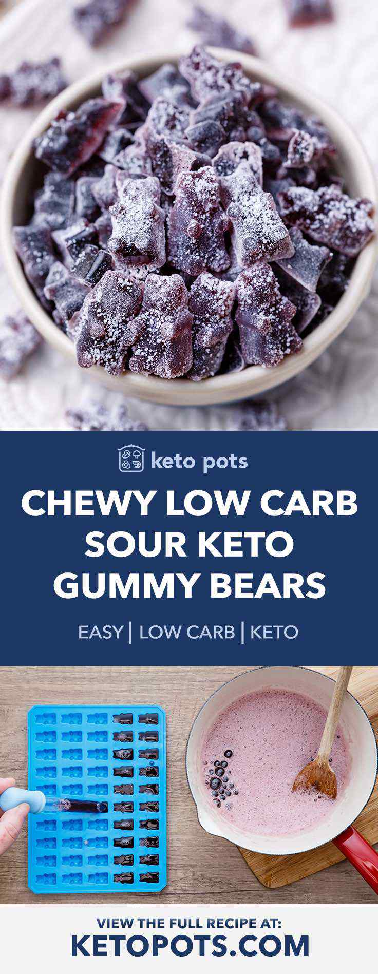 Keto Gummy Bears - Tastylicious, Recipe