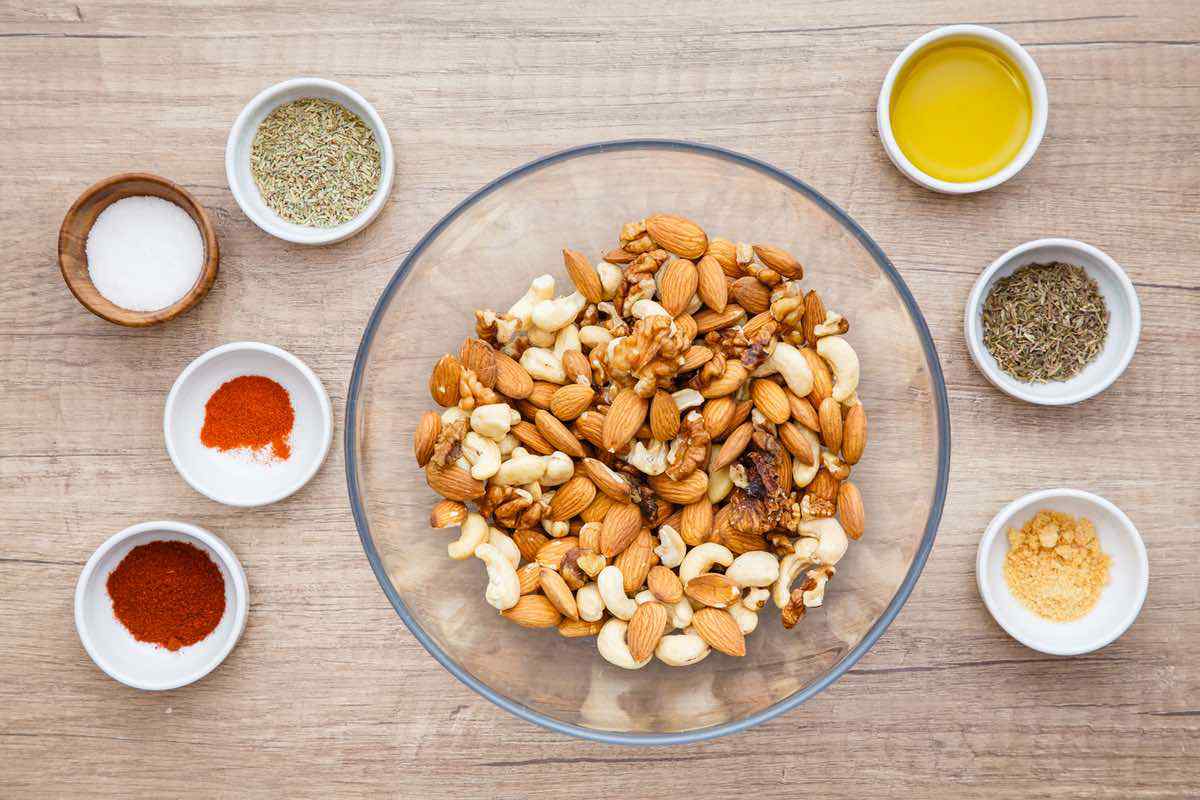 The Best Roasted Keto Nut Mix for Healthy Snacking - Keto Pots