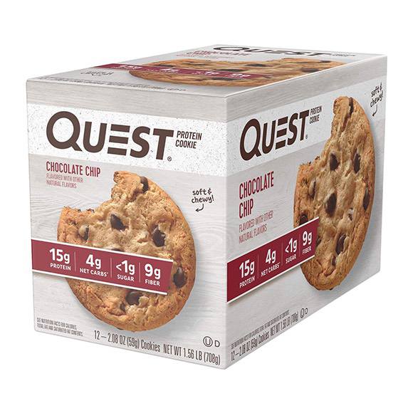 Quest Nutrition Chocolate Chip Protein Cookies