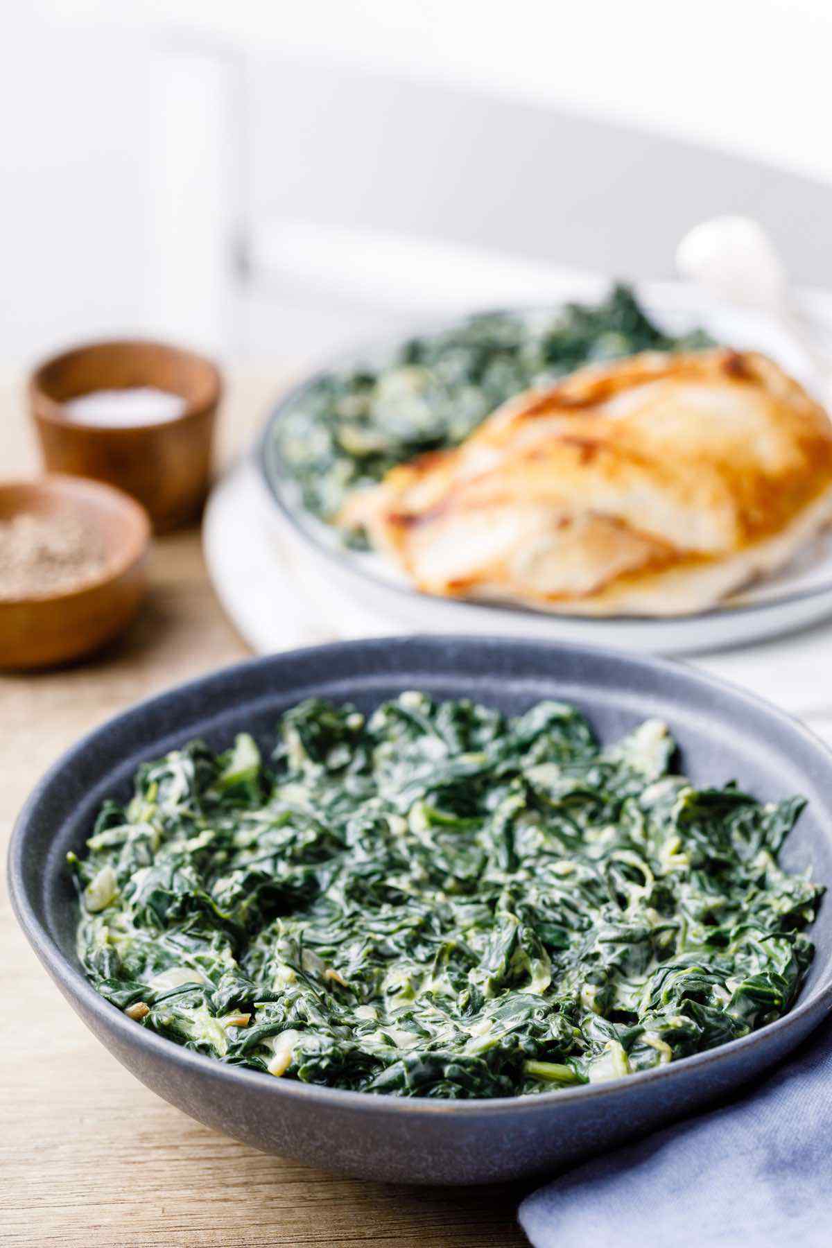 Down-Home Keto Creamed Spinach (So good!) - Keto Pots