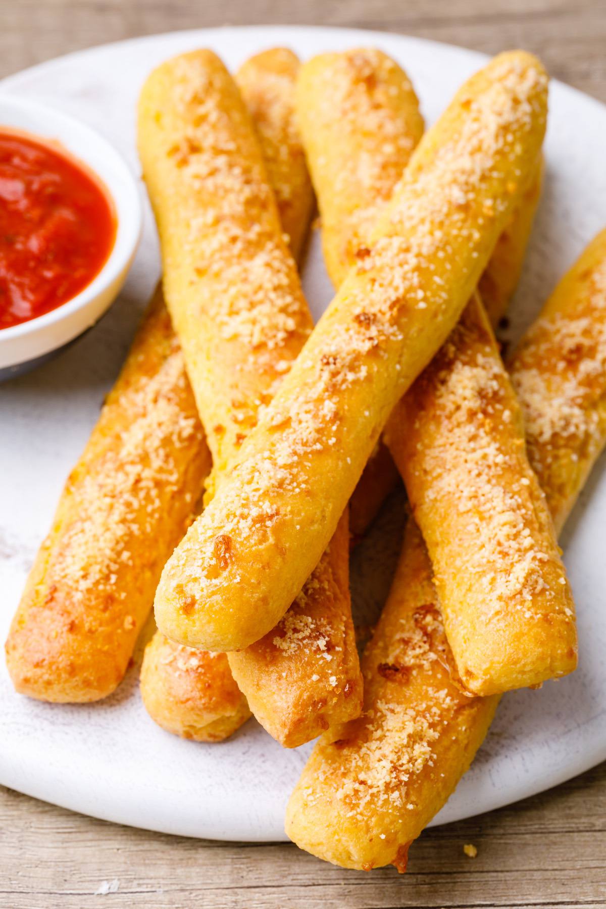 Chewy Keto Garlic Breadsticks - Addictive, Healthy and Low Carb - Keto Pots