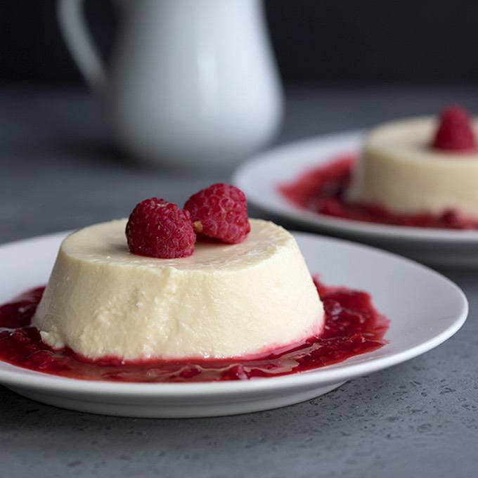 White Chocolate Panna Cotta