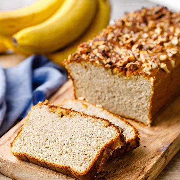 Keto Banana Nut Bread