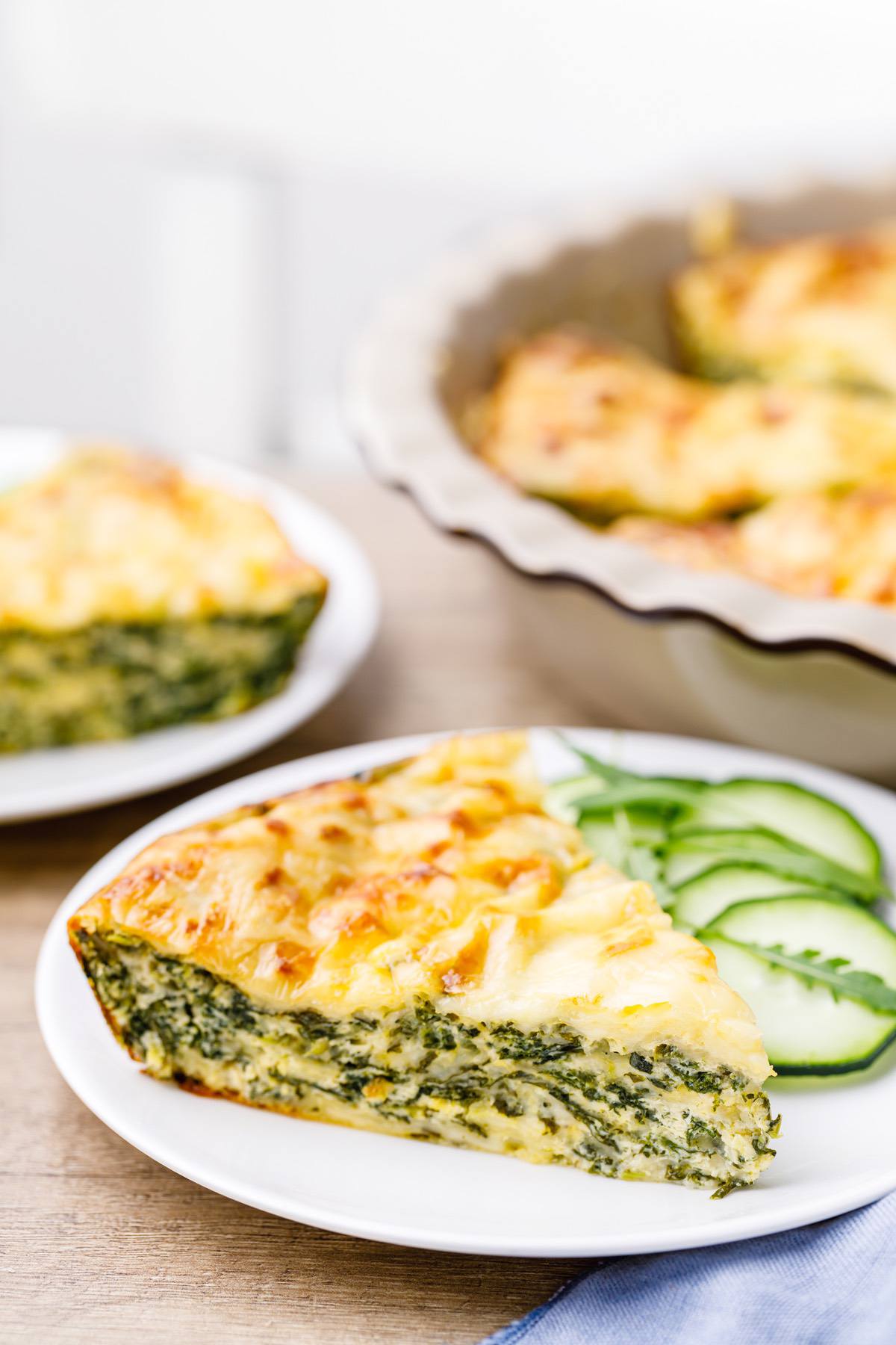 Keto Spinach Pie