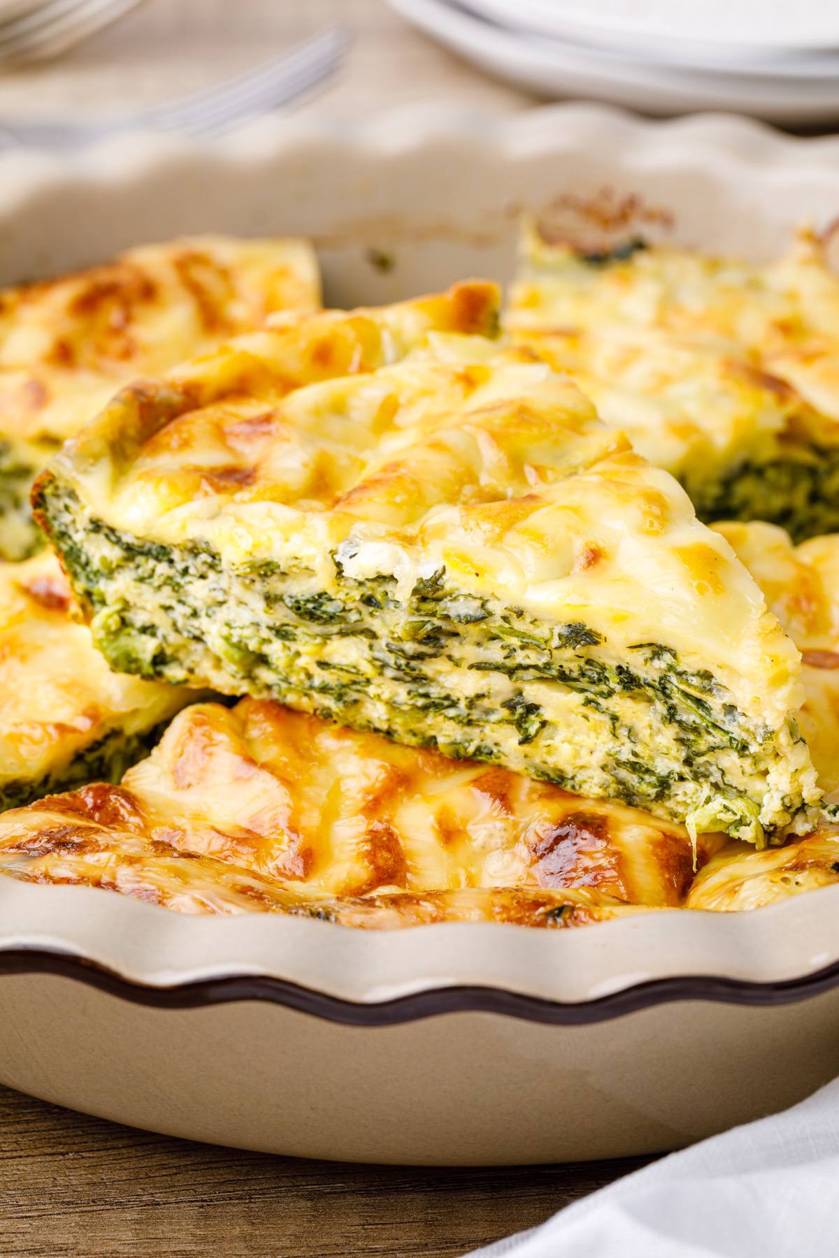 Keto Spinach Pie