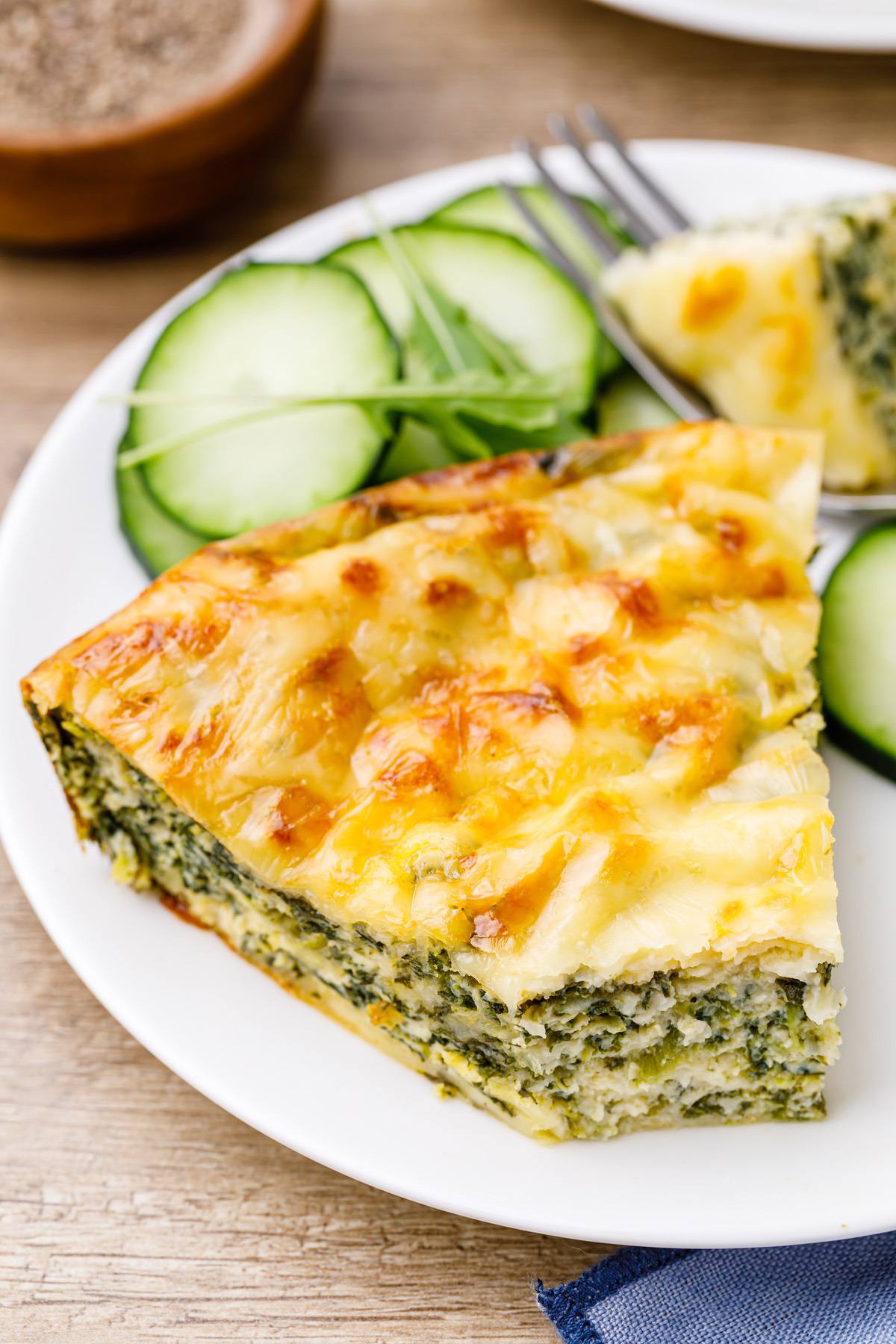 Keto Spinach Pie