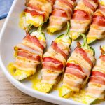 Bacon Wrapped Keto Jalapeno Poppers