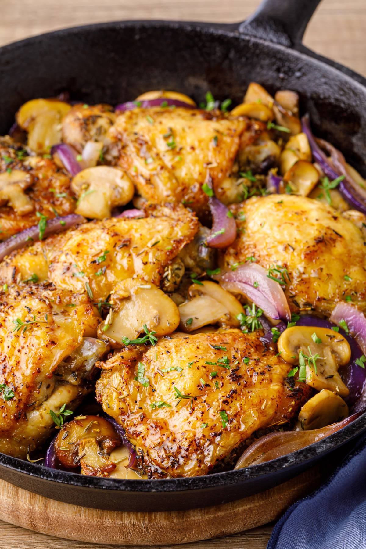 Garlic Chicken Skillet