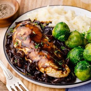 Keto Balsamic Chicken Skillet