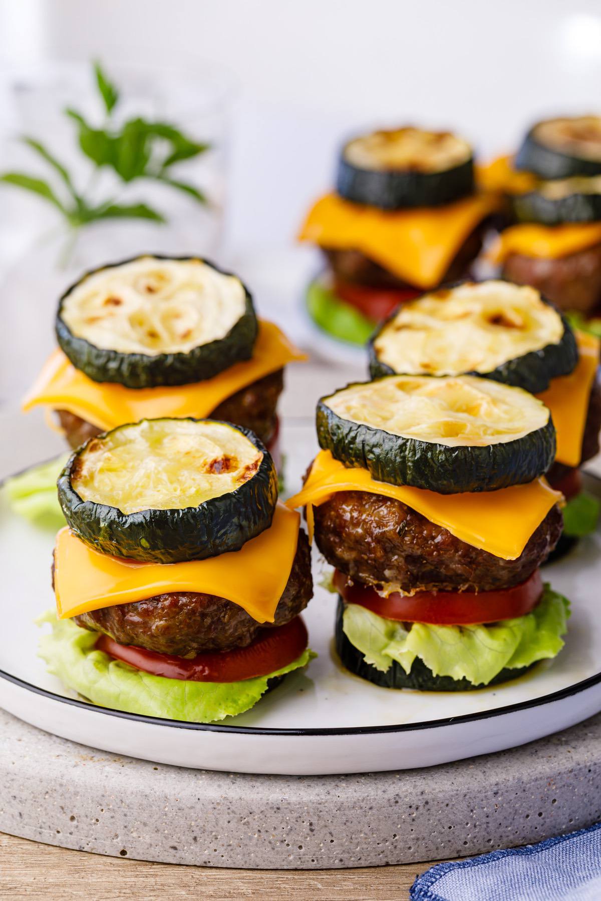 Zucchini Sliders (Easy Low Carb Burger Recipe) - My Keto Web