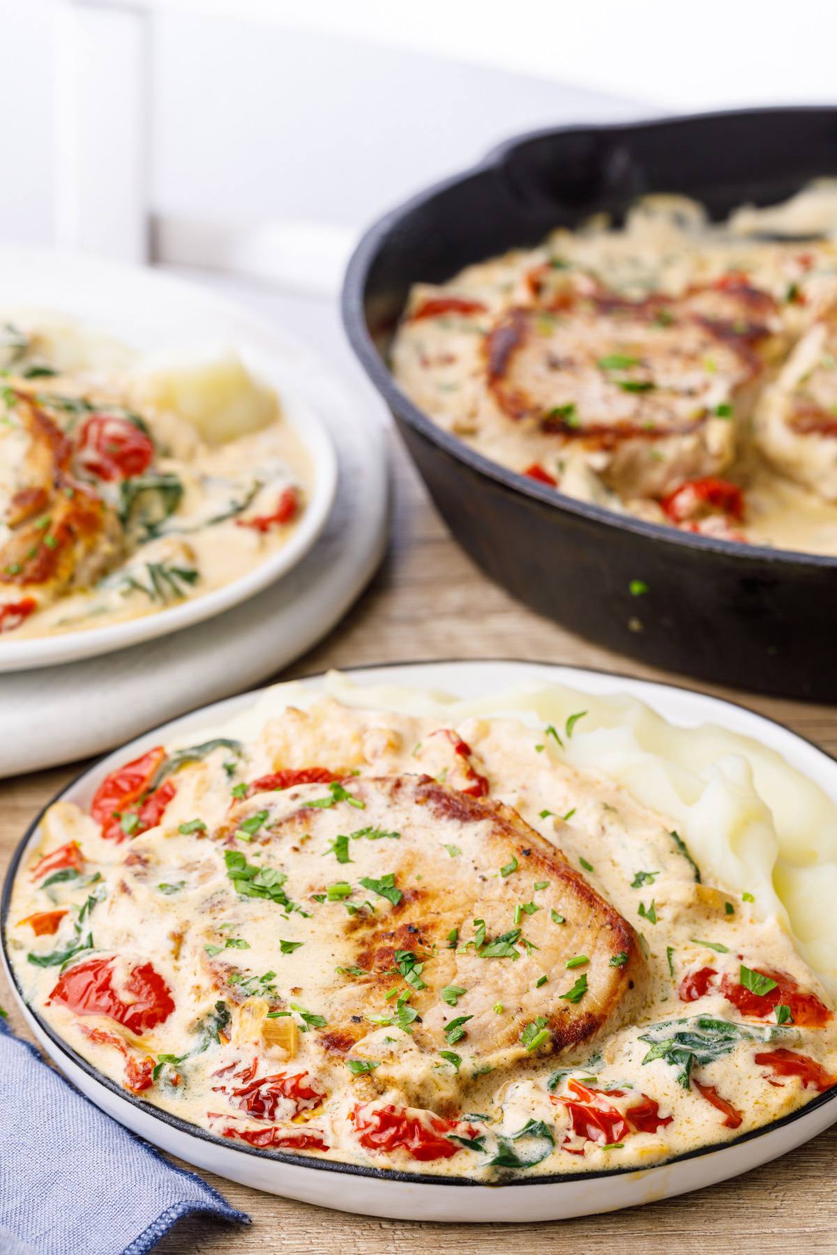 Keto Smothered Pork Chops