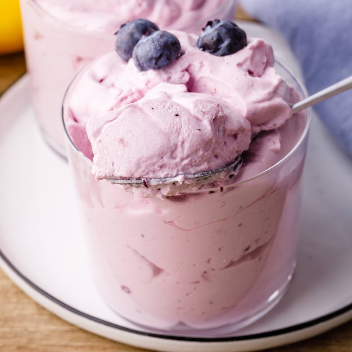 Lemon Blueberry Fluff