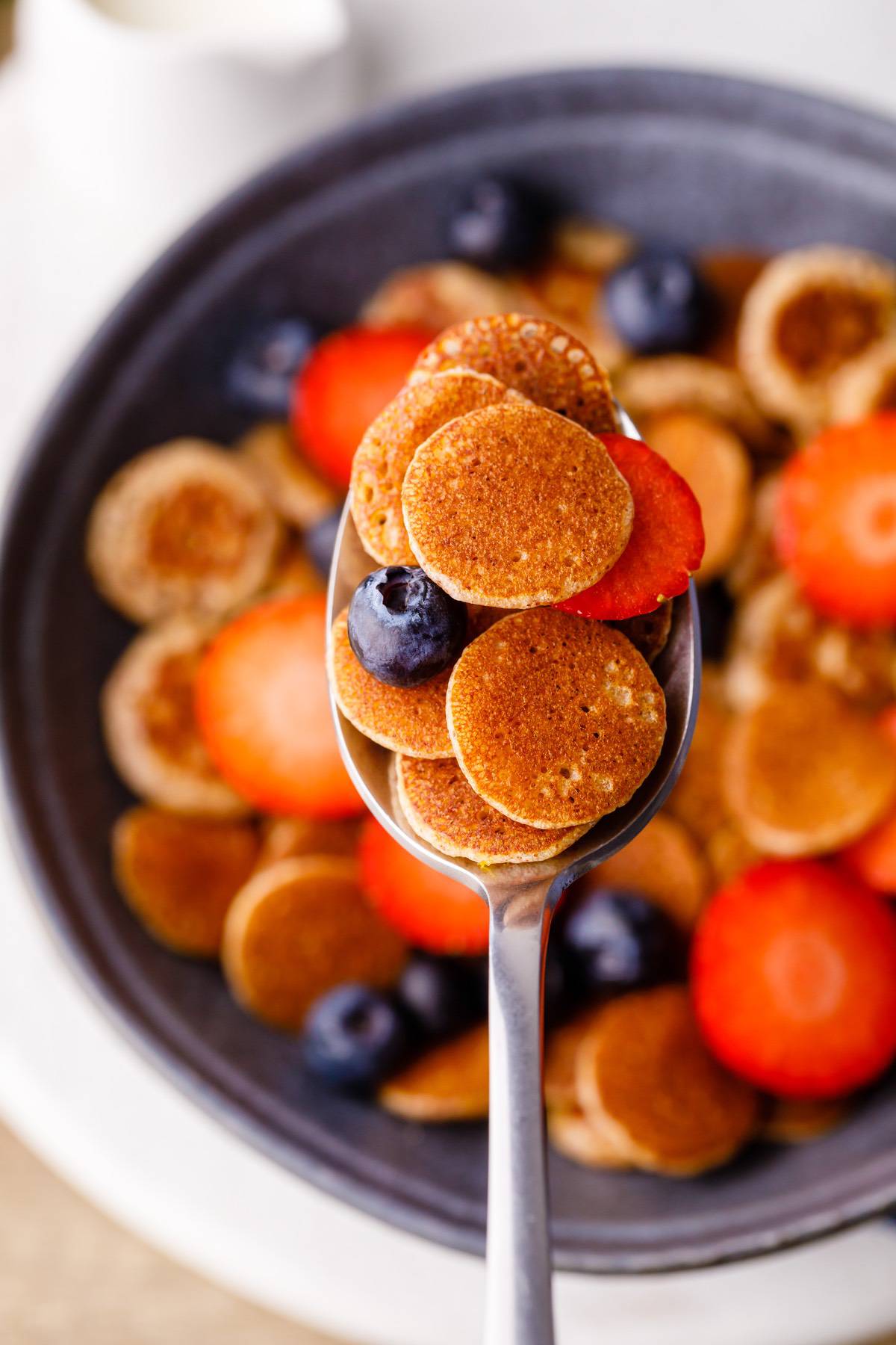 Mini Pancake Keto Cereal