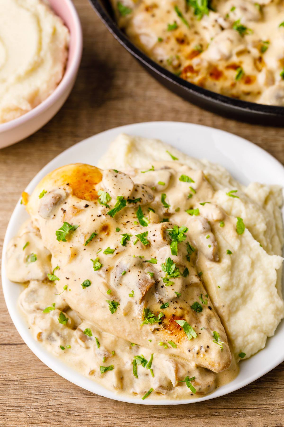 Keto Chicken Marsala