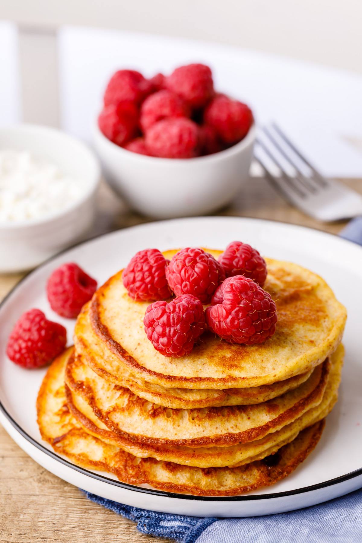 Keto Cottage Cheese Pancakes