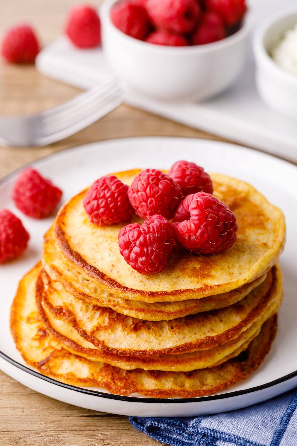 Keto Cottage Cheese Pancakes