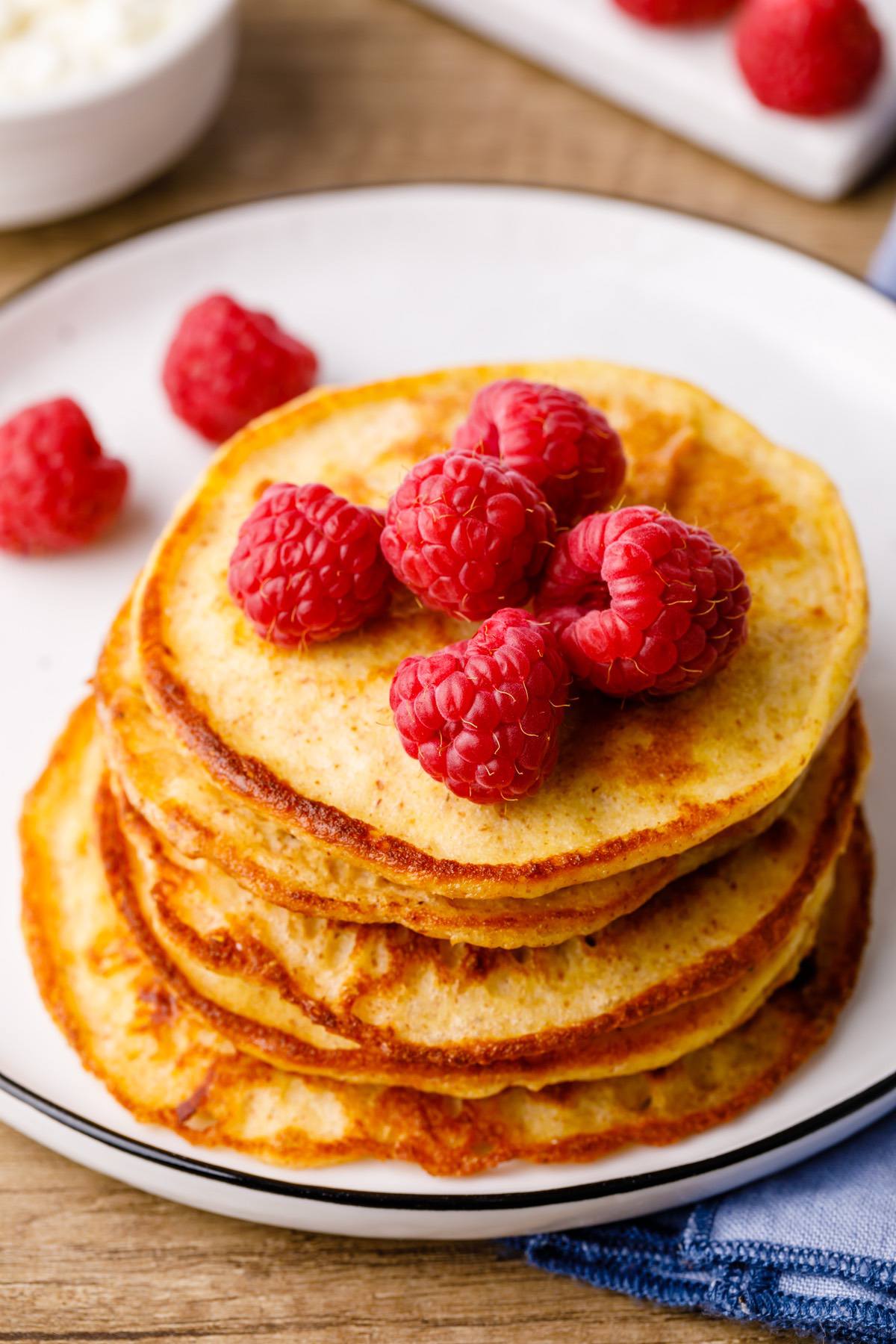 Keto Cottage Cheese Pancakes