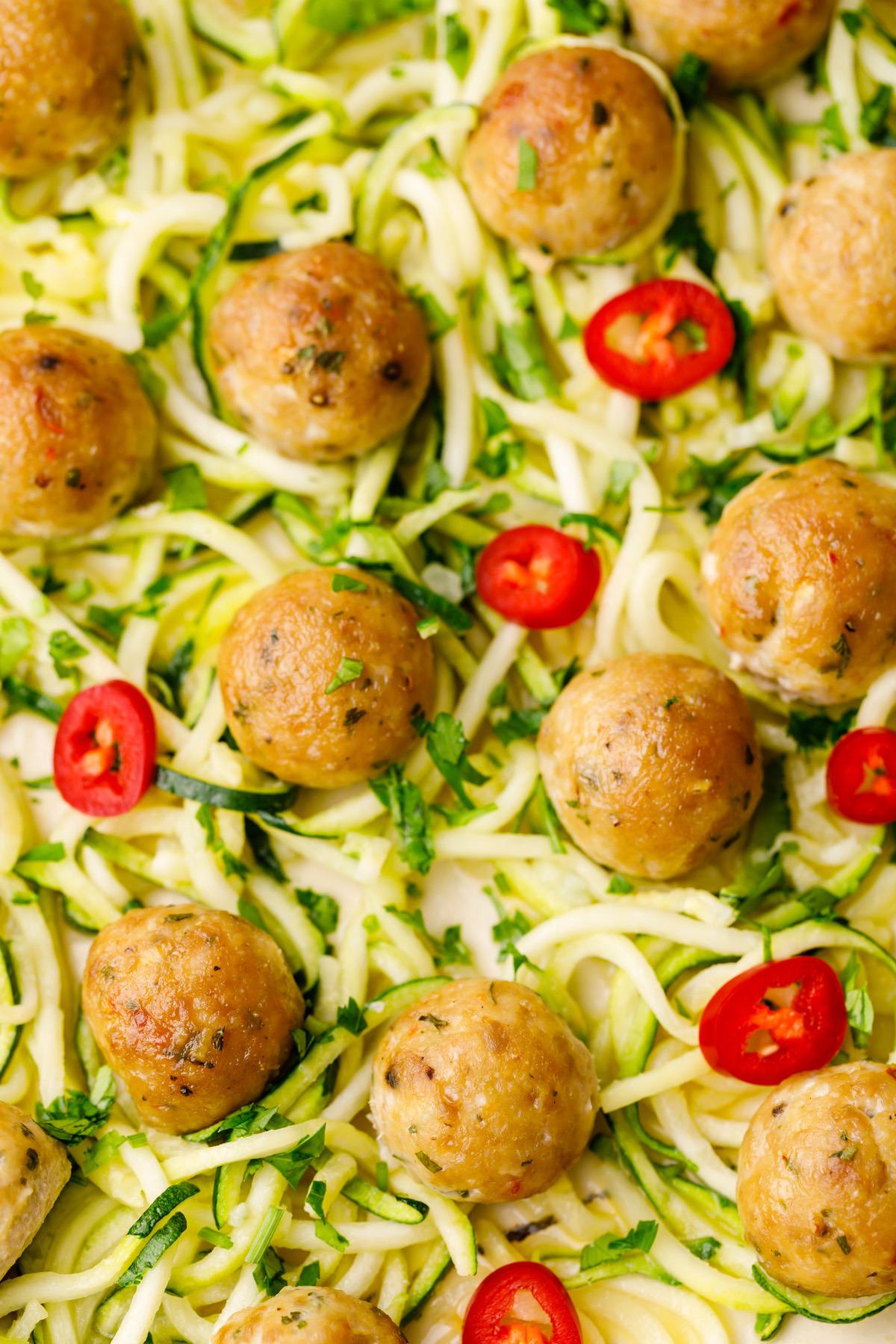 Keto Turkey Meatballs