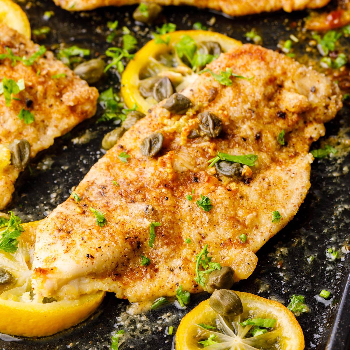 keto chicken piccata