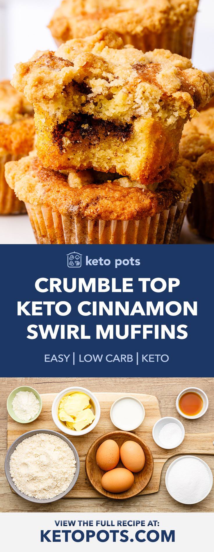Keto Cinnamon Muffins