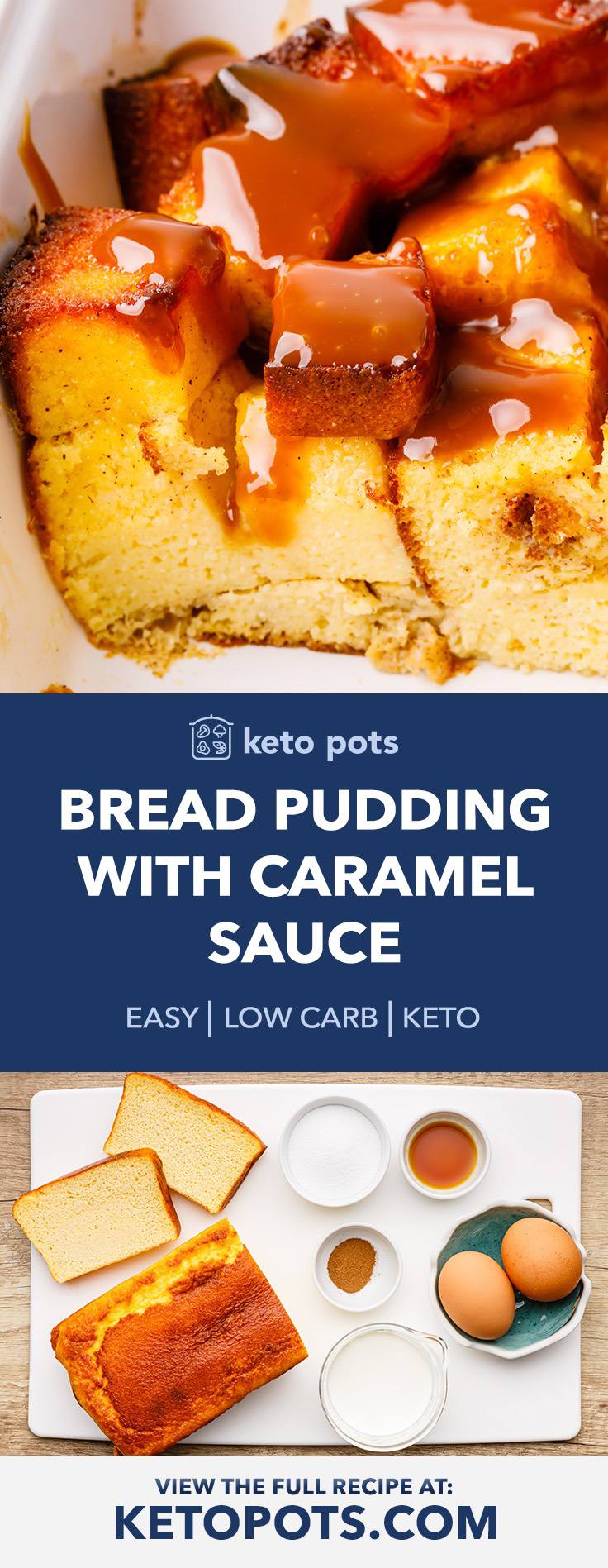 Keto Bread Pudding